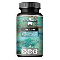 Apollo's Hegemony Fish Oil 330mg Epa & 220mg Dha 60 Softgels