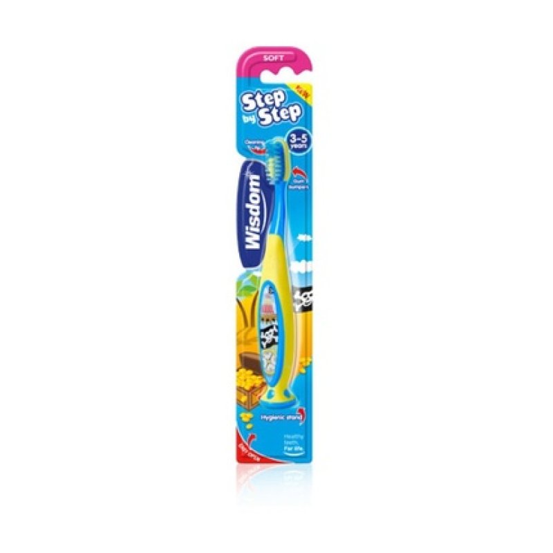 Wisdom Kids Step by Step Toothbrush for 3-5 Years