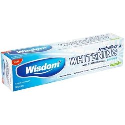 Wisdom Fluoride Toothpaste Fresh Effect Whitening Extra Mint 100ml