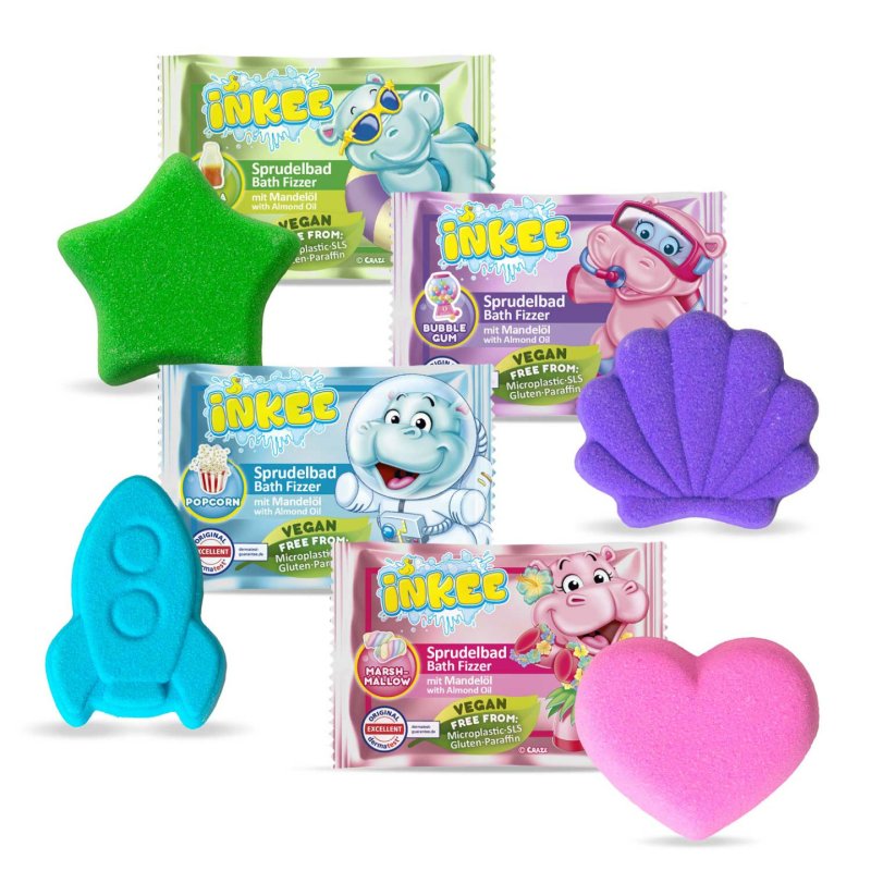 Inkee Bath Fizzer Mix A Delightful Addition To Your Bath Time