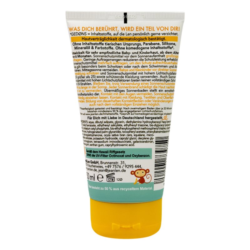 Jean & Len 2900200821 baby cream 150 ml
