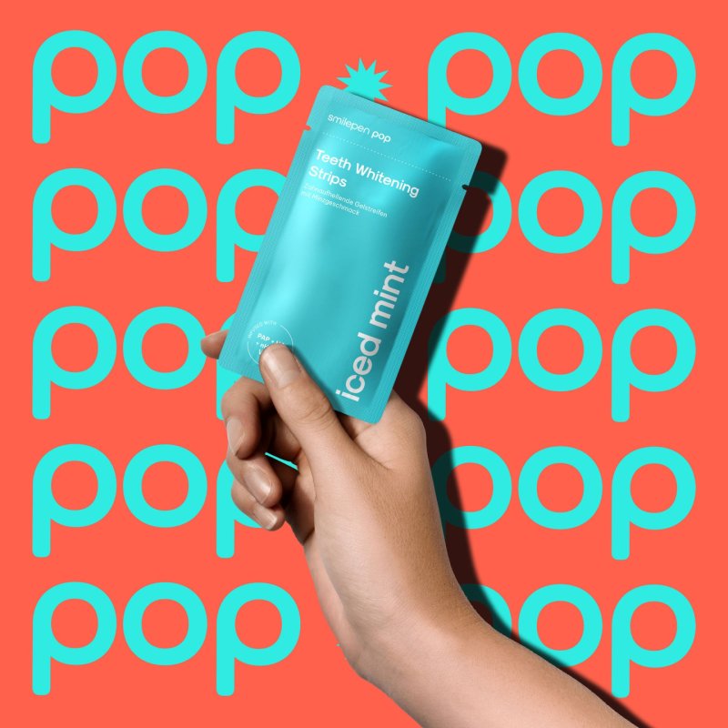 Pop Teeth Whitening Ice Mint 7 Sticks