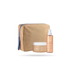 PUPA Milano Persian Spa Kit 3: Anti-Stress Salt Scrub 350g Anti-Stress Scented Water 150ml Cosmetics bag