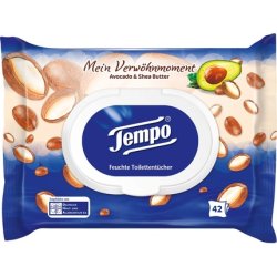 Tempo Moist Toilet Paper My Pampering Moment: Avocado & Shea Butter, 1