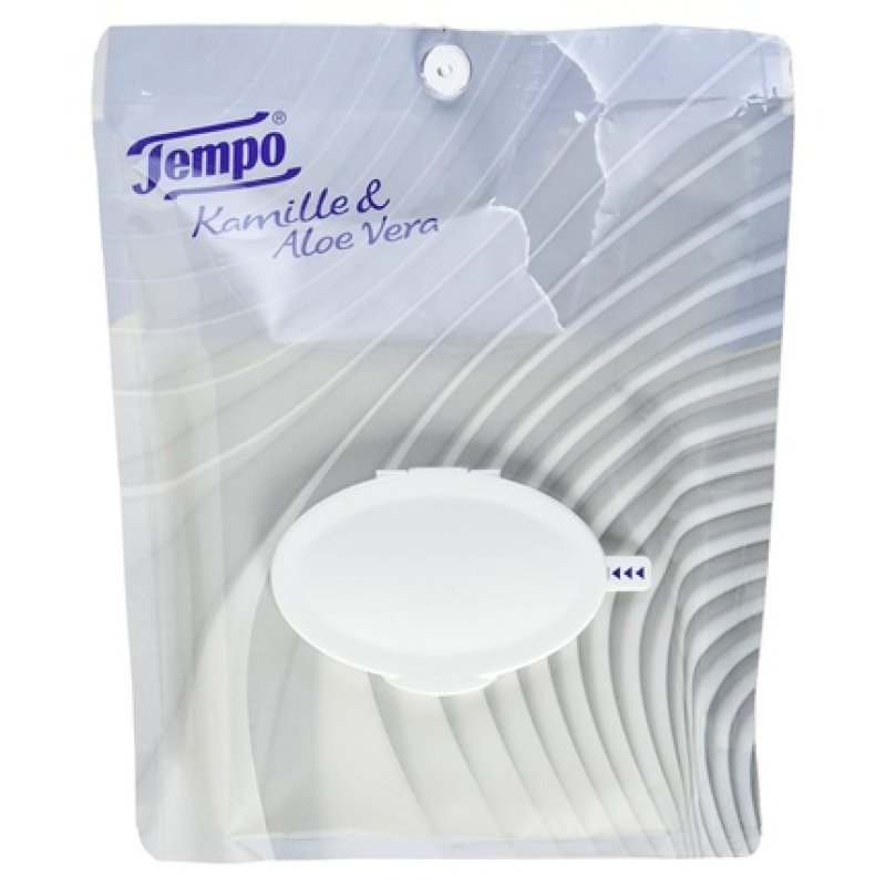 Tempo Moist Soft and Sensitive Comfort Bag 40 Tissues