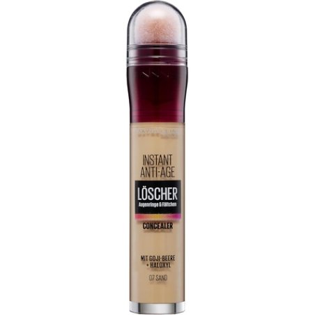 Maybelline New York Concealer Pen Instant Anti-Age Effect Eraser with Micro Erase Applicator 6.8ml No. 07 Sand
