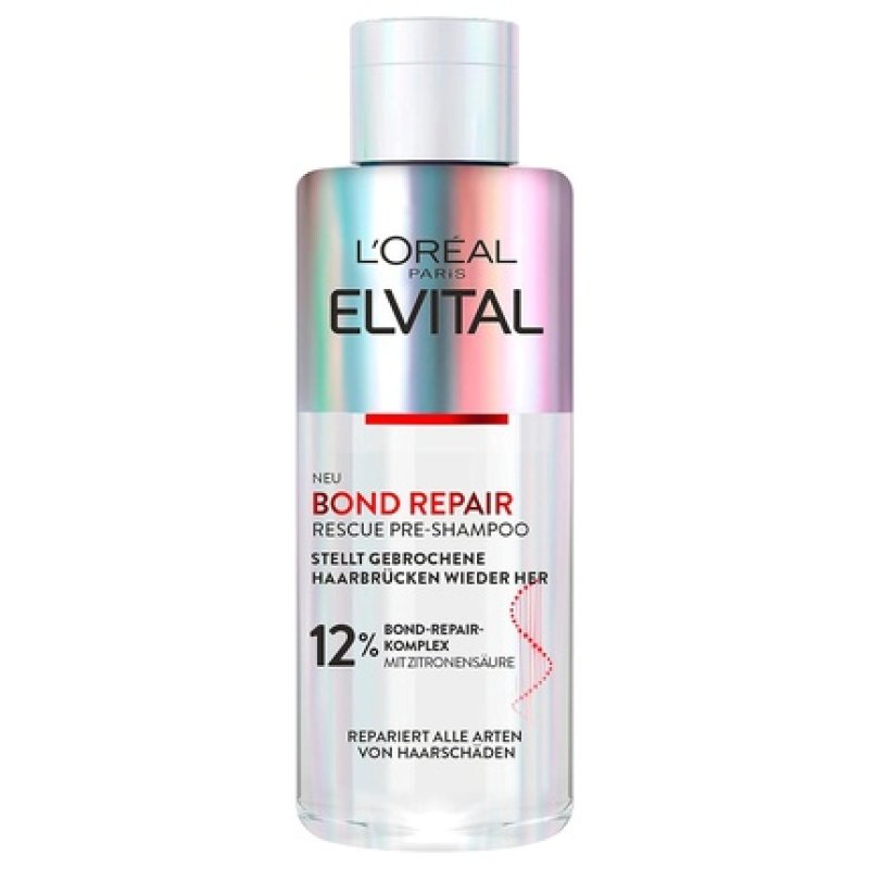 L'Oréal Paris Elvital Rescue Pre-Shampoo for Hair Repair with Bond Repair Complex and Citric Acid 200ml