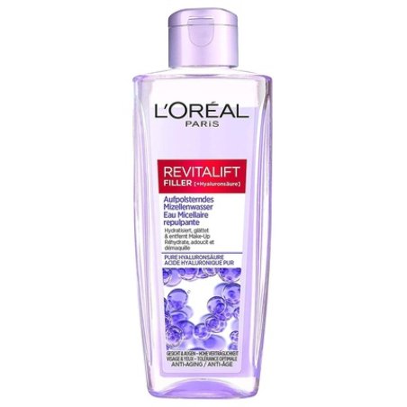 L'Oréal Paris Hyaluronic Micellar Water Anti-Aging Facial Cleanser with Pure Hyaluronic Acid 200ml