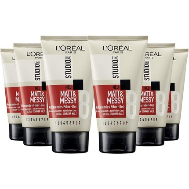 L'Oréal Paris Studio Line Matt & Messy Mattifying Fibre Gel 150ml