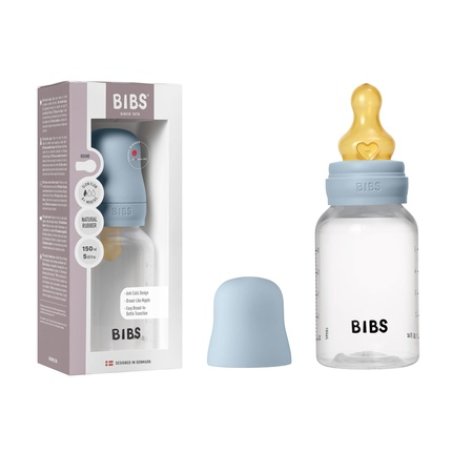 Bibs Baby Bottle Latex Slow Flow 150ml