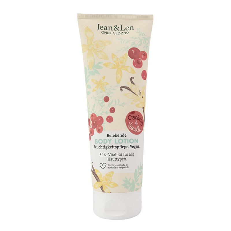 Jean&Len Cranberry Body Lotion