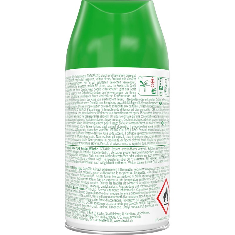 Air Wick 3254651 diffuseur Intérieure Vaporiser 250 ml