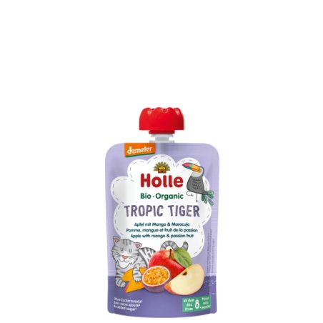 Holle 151504 fruit puree Apple, Mango, Passion fruit 100 g