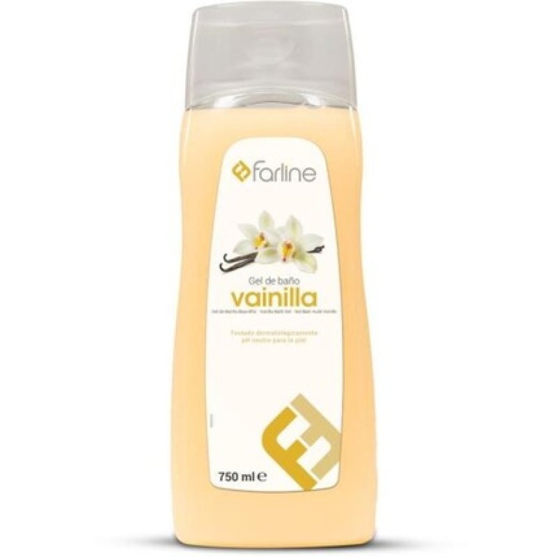 Farline Vanilla Bath Gel 750 Ml
