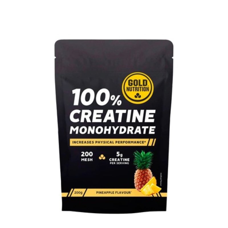 Goldnutrition 100 Creatine Monohydrate Pineapple Flavor 200g