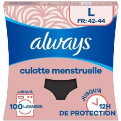 Always Washable Menstrual Panties L Moderate to Heavy Flow