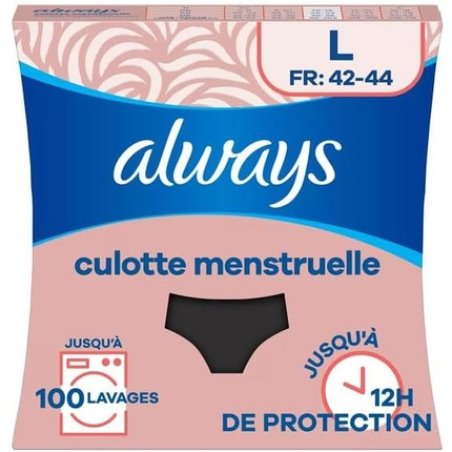 Always Washable Menstrual Panties L Moderate to Heavy Flow