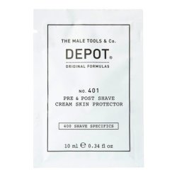 Depot 400 Shave Specifics No 401 Soothing Pre & Post Shaving Cream 10 Ml