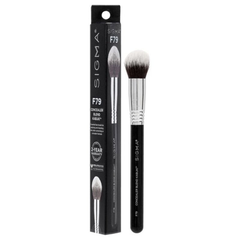 Sigma Concealer Blend Kabuki Brush F79 For Women 1 Piece Brush
