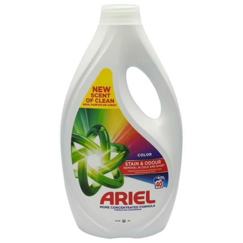 Ariel Liquid Detergent 18l Color 40 Washes