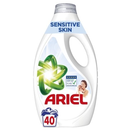 Ariel Liquid Detergent 18l Sensitive For 40 Washes