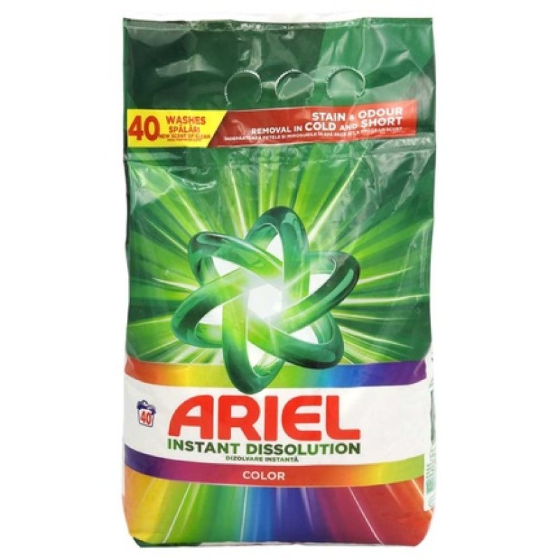 Ariel Washing Powder Automatic Color 40 Washes 26 Kilograms