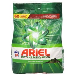 Ariel Automatic Laundry Detergent 39kg Mountain Spring 60 Washes