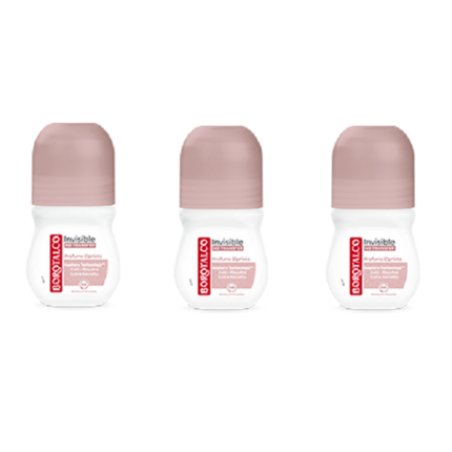 BOROTALCO ROBERTS Invisible Deodorant Roll-On Cipriato No Transfer 50ml