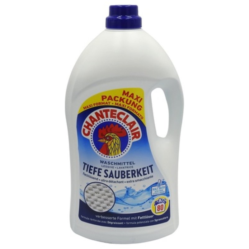 Chanteclair Detergent For Laundry 36 Liters Deep Cleaning 80 Washes