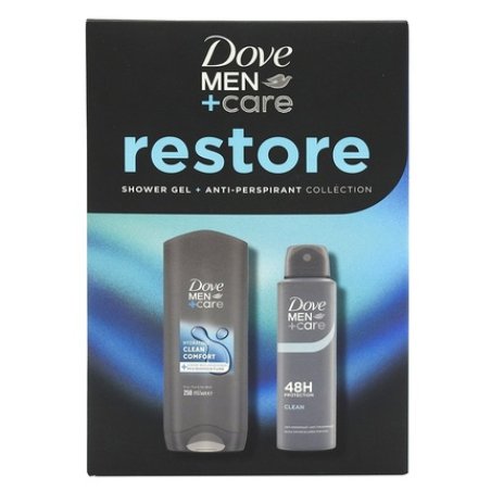 Dove Gift Set For Men Restore Shower Gel 250ml Deodorant 150ml