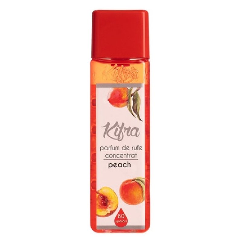 Kifra Peach Scented Fabric Softener 200ml 80 Washes