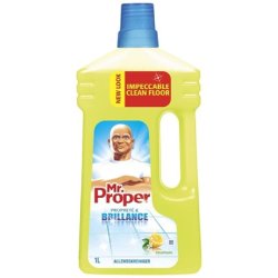 Mr Proper Floor Solution 1l Lemon Effective Cleaning For Your Floors