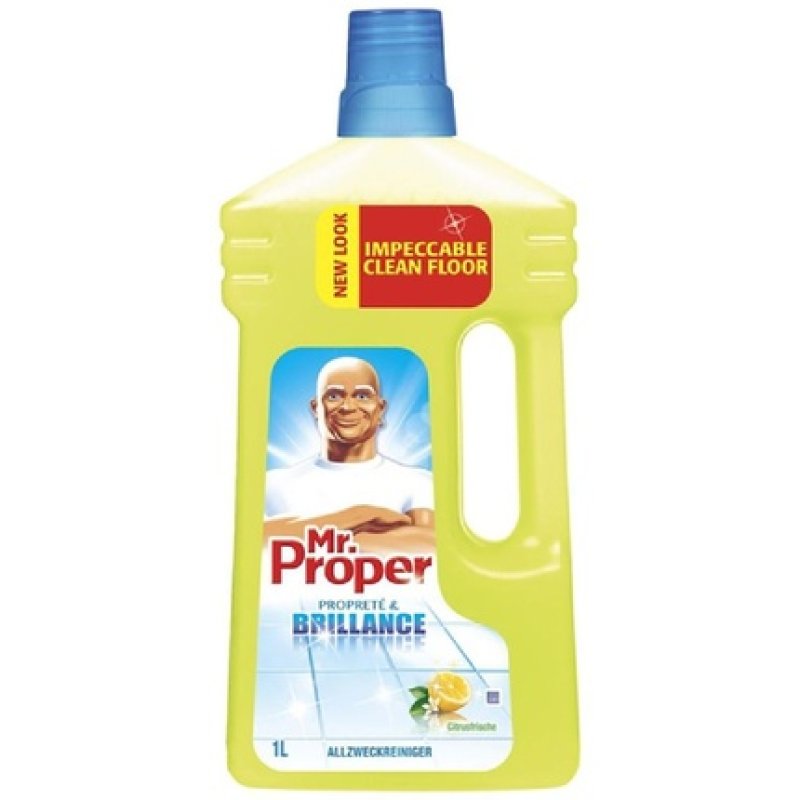 Mr Proper Floor Solution 1l Lemon Effective Cleaning For Your Floors