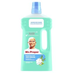 Mr Proper Floor Solution 1l Morning Dew Effective Floor Cleaner
