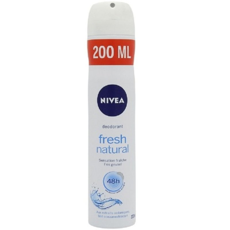 Nivea Antiperspirant Deodorant 200ml Fresh Natural