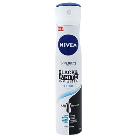 Nivea Antiperspirant Deodorant 200ml Invisible Black & White Fresh