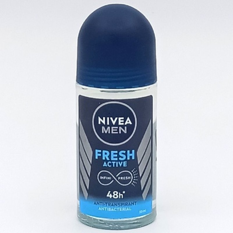 Nivea Antiperspirant Rollon 50ml Men Fresh Active