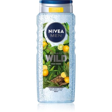 Nivea Men Extreme Wild Fresh Citrus Shower Gel - 500 ml