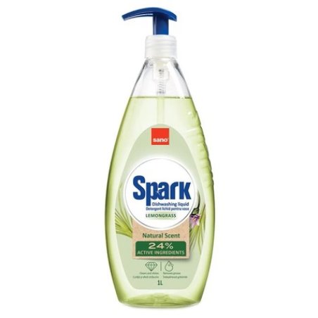 Sano Detergent Vase 1l Spark Lemongrass Effective Cleaning Solution