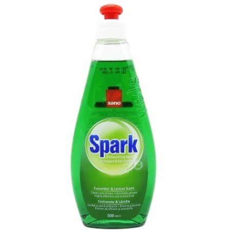 Sano Detergent Vase 500ml Spark Cucumber Lemon Effective Cleaning Solution
