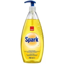 Sano Spark Dishwashing Liquid Lemon 700ml - Effective Cleaning With A Fresh Lemon Scent