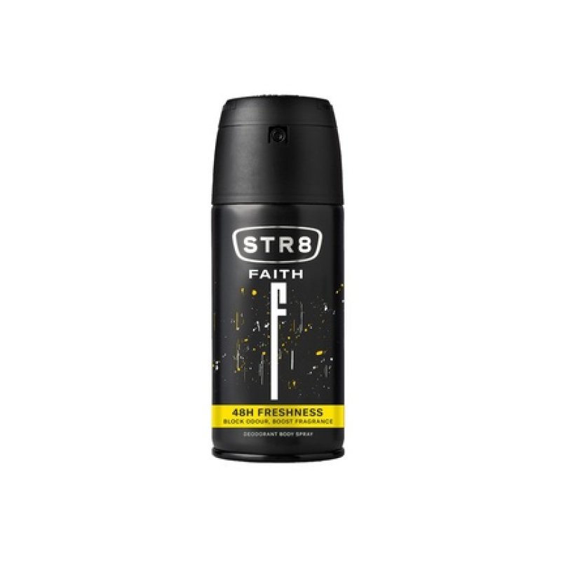 Str8 Deodorant Body Spray 48 H Faith