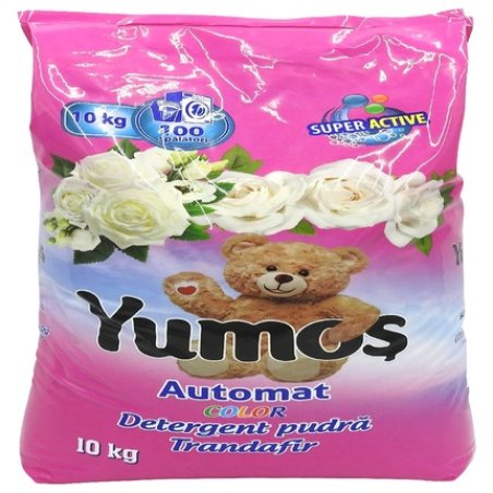 Yumos Detergent Automatic 10kg Color Effective Laundry Cleaning