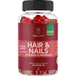 VitaYummy - Hair & Nails (Watermelon) - 60 pcs. (Summer Edition 2026)