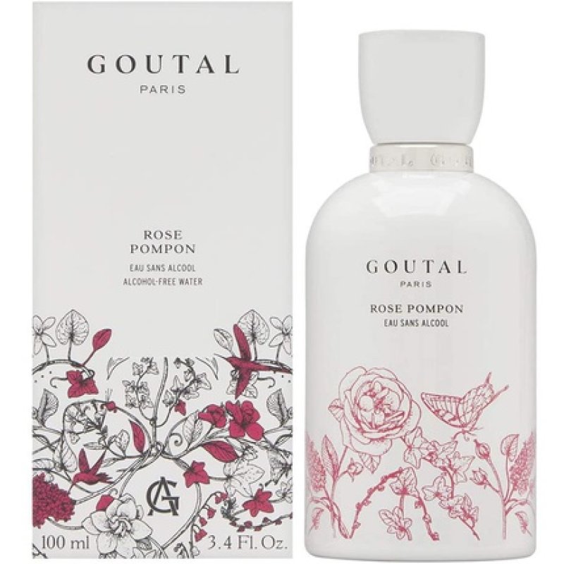 Rose Pompon, Eau Sans Alcool, 100ml, 1.7. Fl. Oz