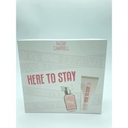 Naomi Campbell Here to Stay Set Femme Eau de Toilette 15ml and Body Lotion 50ml