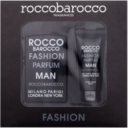 Roccobarocco Fashion Man Gift Set Edt 75 Ml And Aftershave Balm 100 Ml