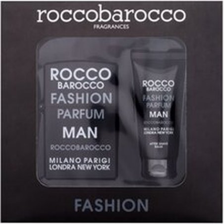 Roccobarocco Fashion Man Gift Set Edt 75 Ml And Aftershave Balm 100 Ml