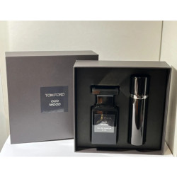 Tom Ford Private Blend Oud Wood Gift Set 50ml Eau De Parfum 10ml Travel Spray