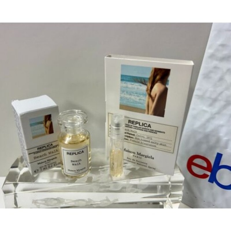 BEACH WALK REPLICA Maison Margiela EDT Splash 7ml and Beach Walk 0.04oz
